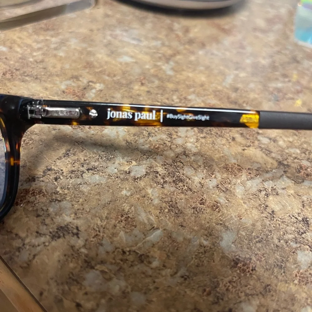 Jonas Paul Edward/Elise Tortoise Shell Glasses